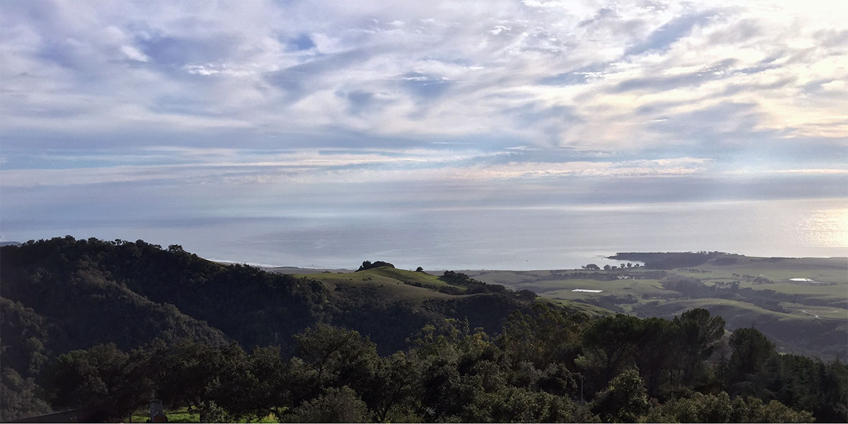 Hearst Castle ocean view